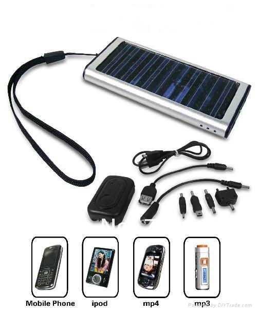 1350mah solar charger, usb Solar Battery Panel Charger for cell phone for MP3/4  2