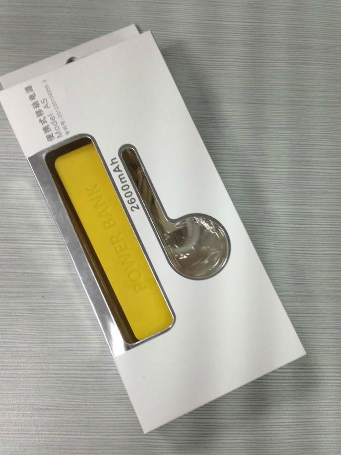 2600mAH Mini Perfume power bank mobile battery Charger power for Mobile phone 5