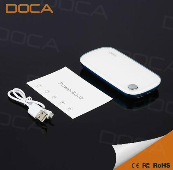 Dual USB Output Emergency Portable 5000mah Power bank 2