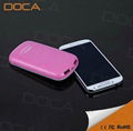 Dual USB Output Emergency Portable 5000mah Power bank 4