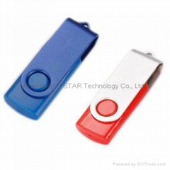 Best selling usb stick swivel type 128MB-32GB