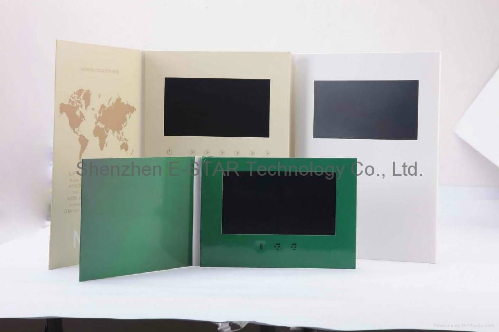 Video greeting card 7" screen Shenzhen OEM factory 2