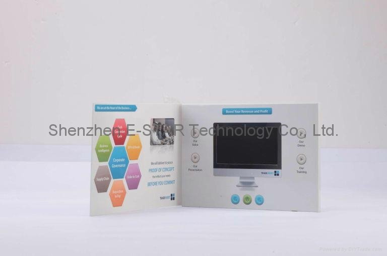 Video greeting card 7" screen Shenzhen OEM factory 4