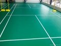 pvc sports floor for badminton court