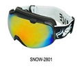 CE,FDA approved professional skiing goggle with anti-fog lens 1