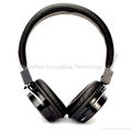 Stereo bluetooth headphones with FM radio 2