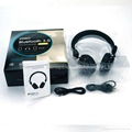 Stereo bluetooth headphones with FM radio 5