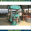 Rubber columns type plate vulcanizing press