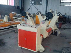 Hydraulic shaftless roll stand for reel paper carton box making machine 