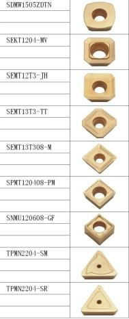 Carbide milling inserts SDMT SEKT SEMT SNMG SPMT TPKN TPMA  5