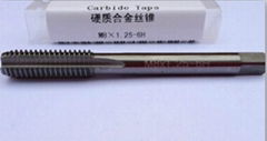 Solid carbide taps Metric tap Machine