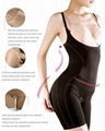 Seamless Waist Shaping Full Body Shaper with Raspberry 1