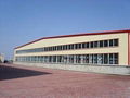 High-qualified steel structure workshop for HongqiaoWood industry factory/worksh 1