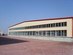 High-qualified steel structure workshop for HongqiaoWood industry factory/worksh