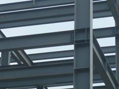 connection for large steel structure building design and install 
