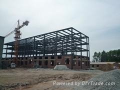 light steel structure frame workshop/warehouse/building 
