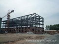 light steel structure frame workshop/warehouse/building  1