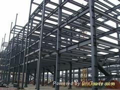 light steel structure frame workshop/warehouse/building  2