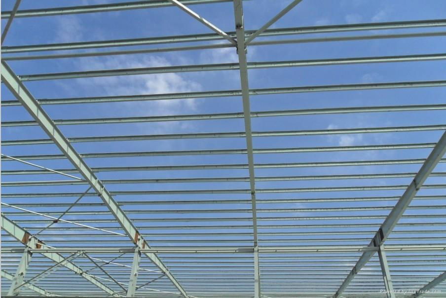 steel structure roof for steel structure workshop/warehouse/building 