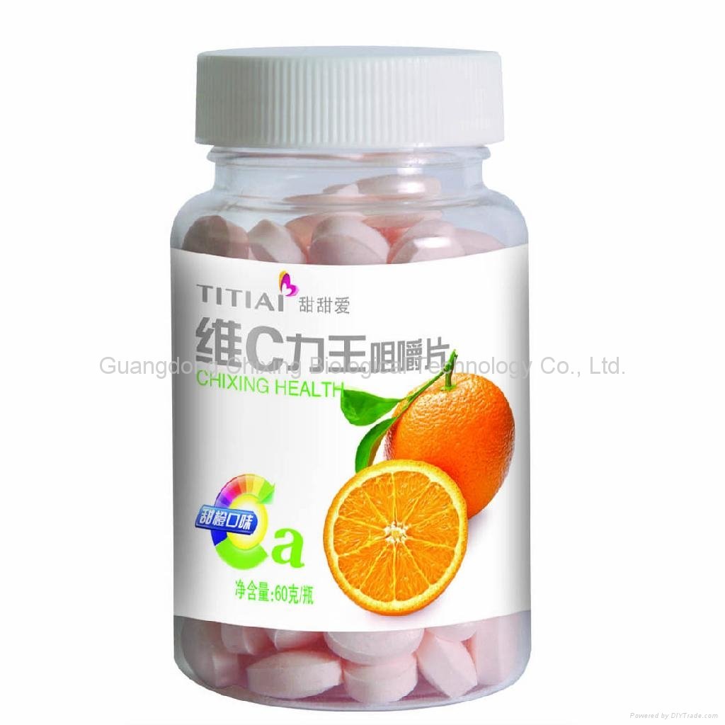 100% Fruit Juicy Tablet Candy  2