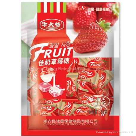 Milk Strawberries Fruit made in China