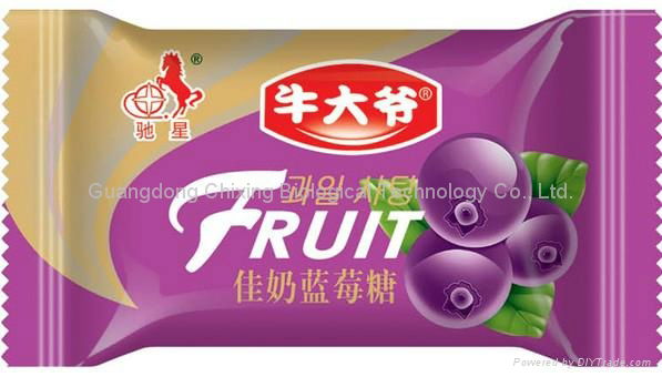 Milk Blueberries Fruit Juicy Candies made in China 3