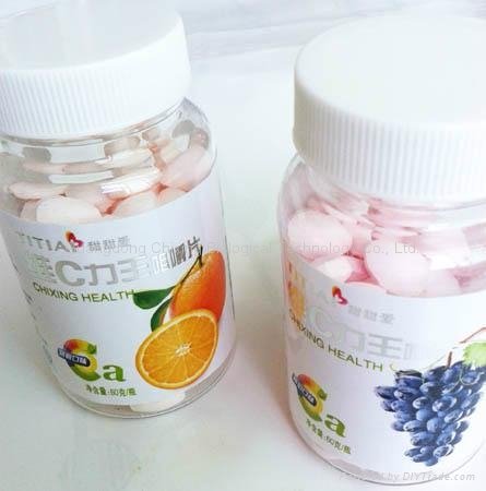 100% Fruit Juicy Tablet Candy  4