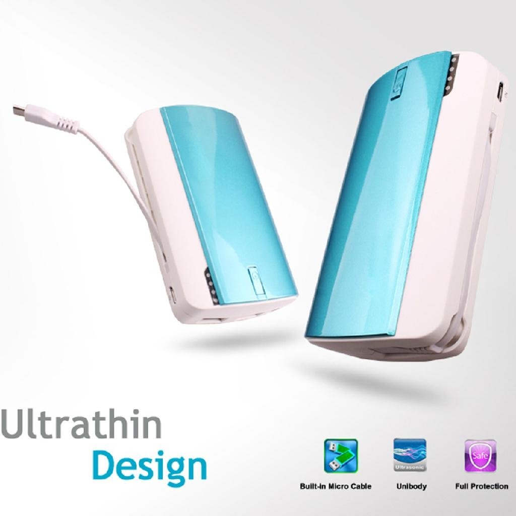Dual USB Battery iPhone 11200mAh Power Bank With LED Light