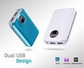 6600mAh Power Bank External Backup Battery Pack Charger For 5s 2