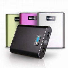 Fashion Design Rechargeable Powerful Universal Mobile Power Bank 12000mAh