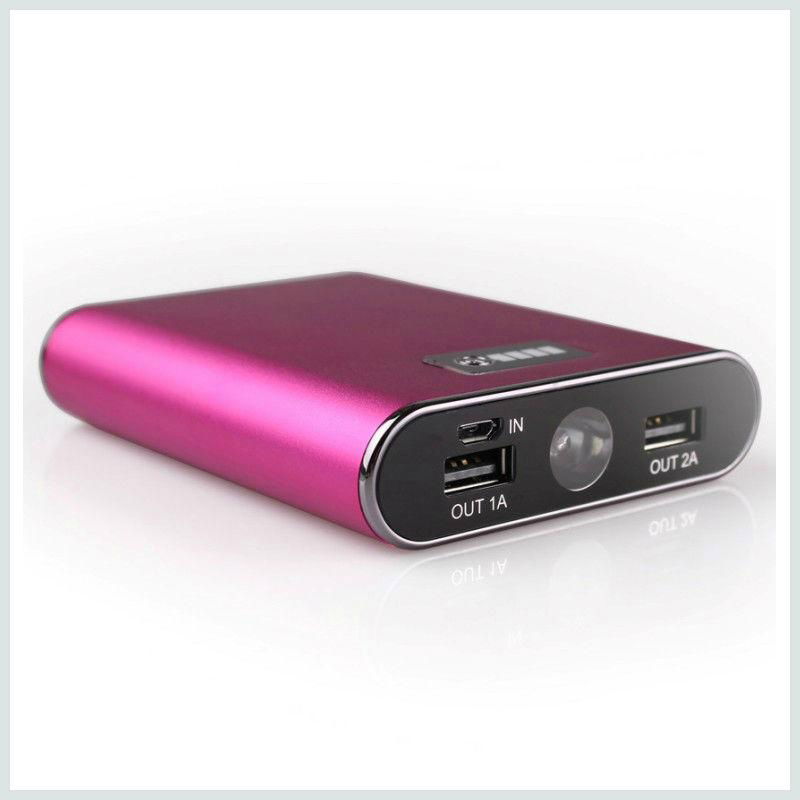 Fashion Design Rechargeable Powerful Universal Mobile Power Bank 12000mAh 2