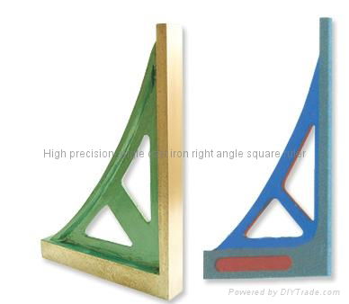 High precision angle cast iron right angle square ruler 2