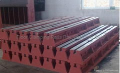 High Precision T-Slotted Floor Cast Iron Guide Rails Rail And Floor Skid