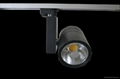 full black LED Track Light 30w 1