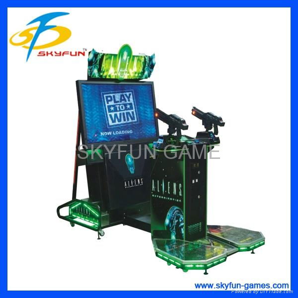 gun shooting simulator game machine 