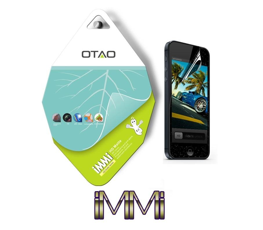 OTAO IMMI Series HD Matte Screen Protectors for iPhone 5s/5c
