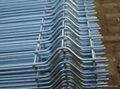 Galvanized and PVC coated welded wire fence 2