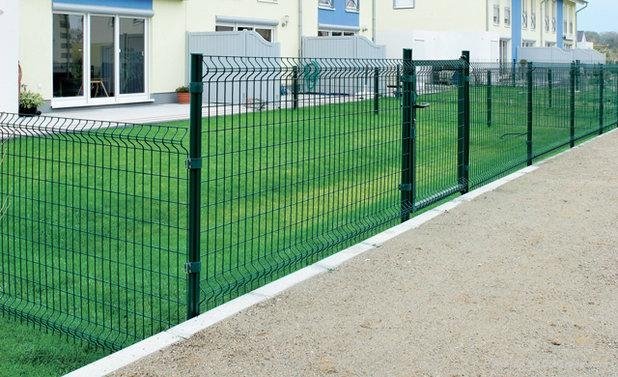 Galvanized and PVC coated welded wire fence 5