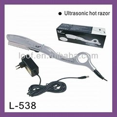 Ultrasonic hot razor