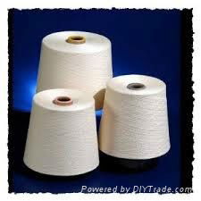 Polyester / cotton (65/35) or (75/25) carded or combed for knitting