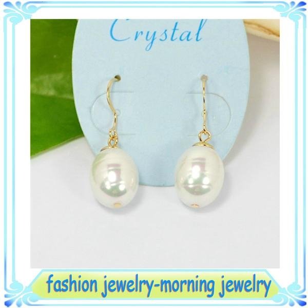 AAA imitation ivory pearl earring for wedding 2014 2