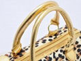 Leopard tote handbag facotry directly offer 3