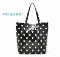 polka print shopping bag with cheapest price 5