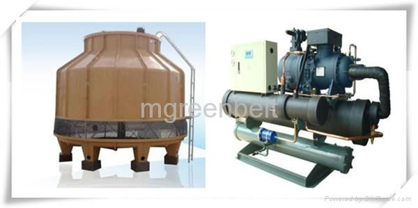 Industrial water screw chiller for sale  4