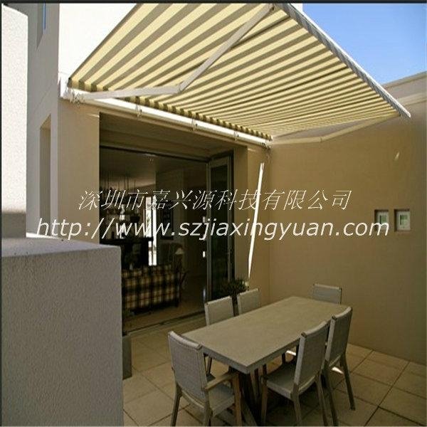 Outdoor Automatic Aluminum Retractable Awning 2