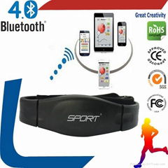  bluetooth heart rate chest belt