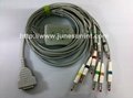 EKG cable with 10 leads for GE Marqutte  1