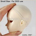 BJD Head Soft Silicone Wig Cap 5