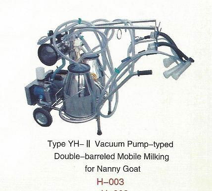 Vacuum Pump-typed Advanced Moblie Milking Machine for Nanny Goat 3