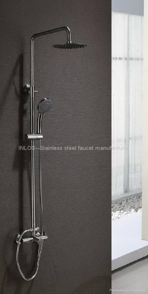 Stainless steel shower riser 3